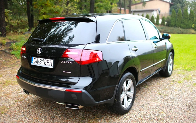 Acura MDX cena 68800 przebieg: 218000, rok produkcji 2011 z Gdynia małe 379